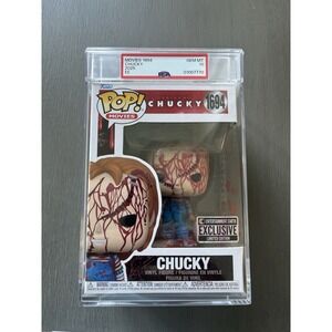 Chucky "Bride of Chucky" (Bloody) Movies 1694 Funko Pop! PSA 10 GEM MINT